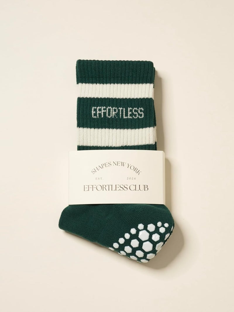 Shapes Studio Crew Half Calf Grip Socks, Cutest Fruits Pilates Socks, Ruffle socks, Non-Slip, Barre Yoga Fitness - Image 5